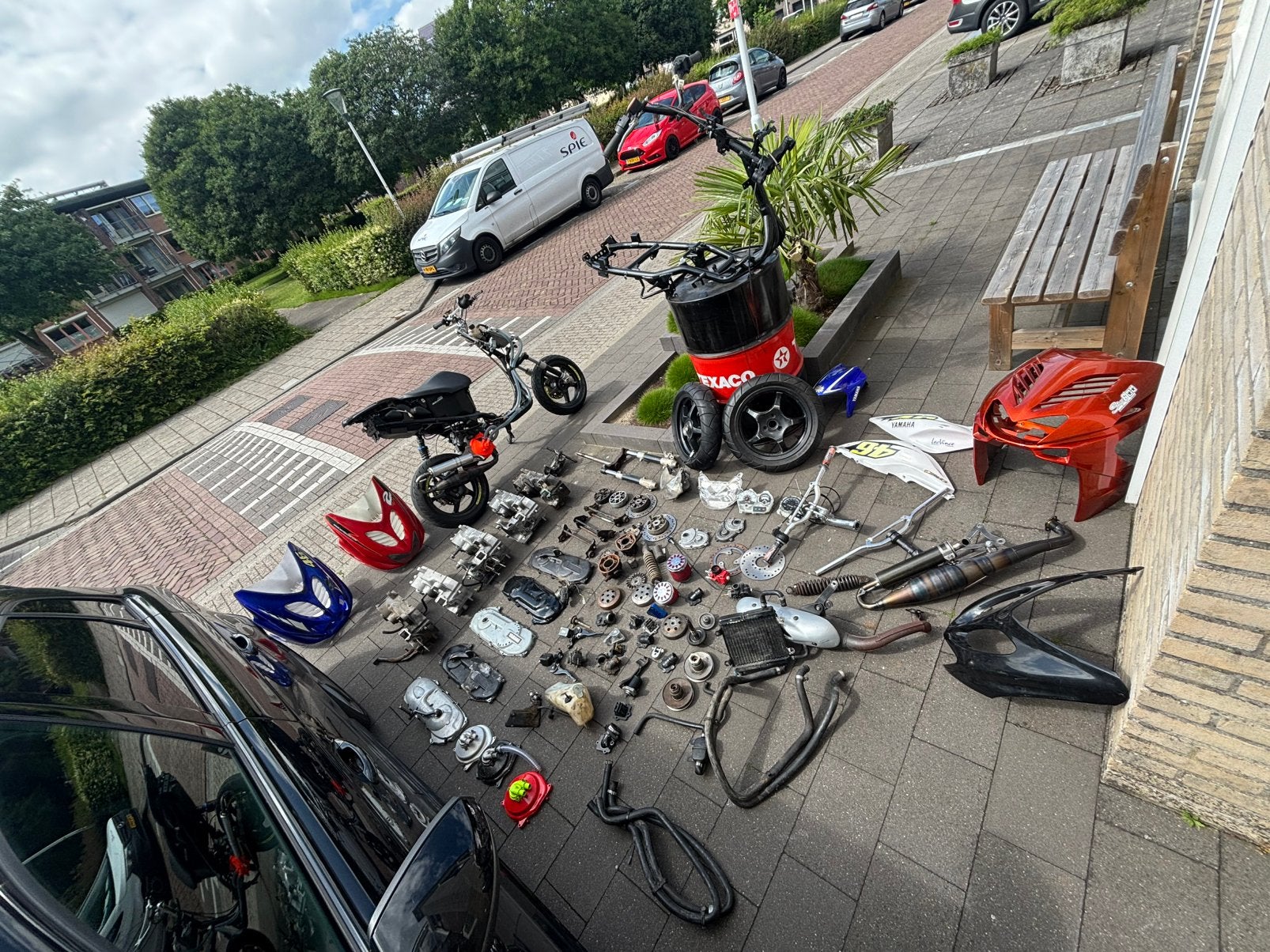 Yamaha Aerox onderdelen, Fietsen en Brommers, Ophalen