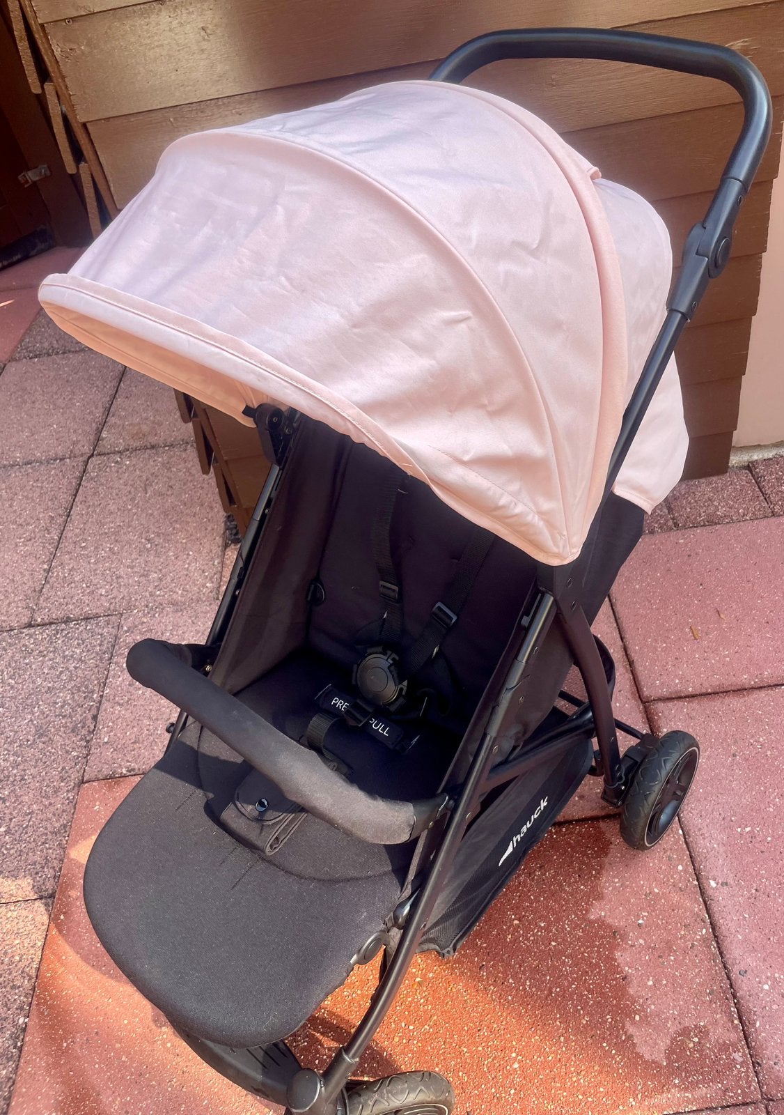 Hauck Buggy Rapid 4R Plus izgst, Ophalen of Verzenden, Gebruikt, Overige merken, Verstelbare rugleuning