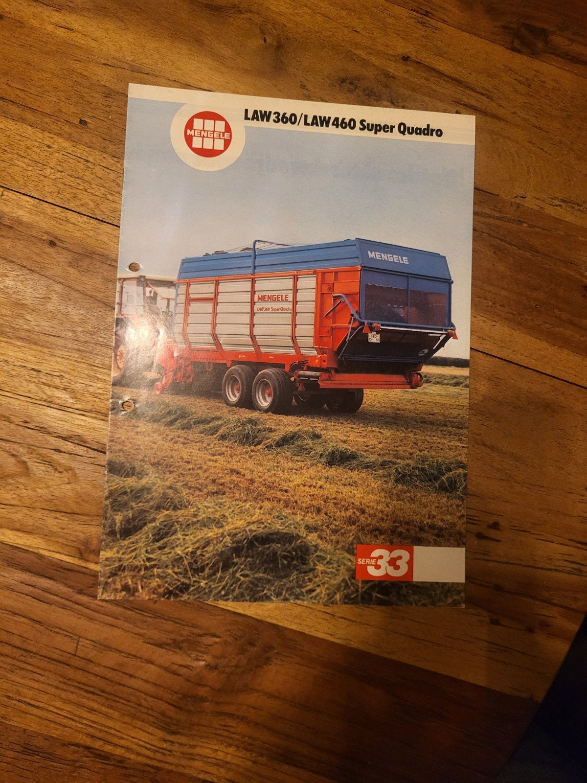 tractor folder Mengele LAW360/LAW460 Super Quadro, Ophalen of Verzenden, Zo goed als nieuw