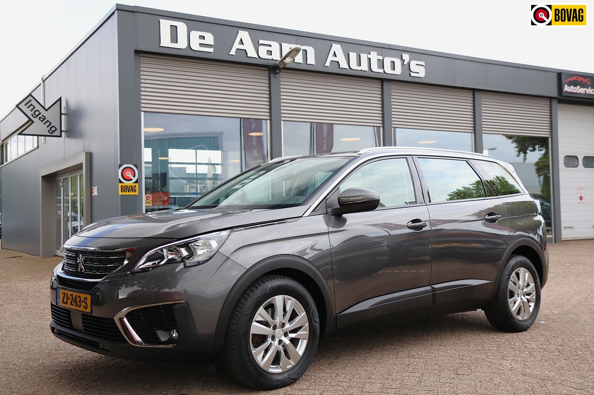Peugeot 5008 1.2 PureTech Automaat Nieuwe Distributieriem 7, Auto's, Stof, Gebruikt, 1199 cc, 7 stoelen