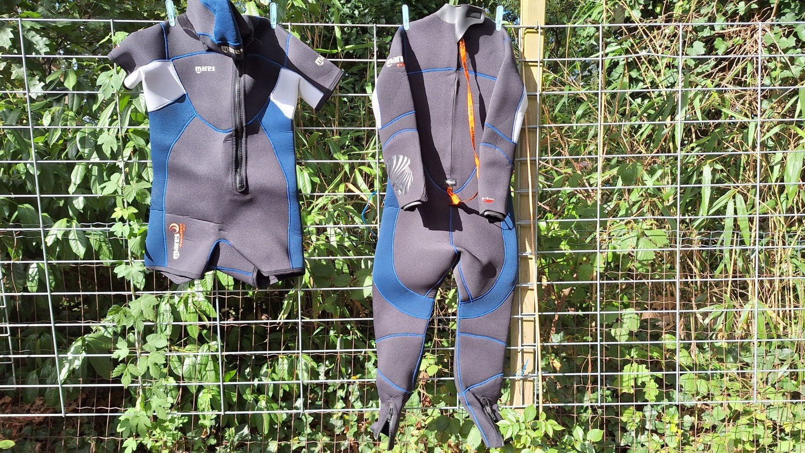 Duikpak +wetsuit MARES maat 4 ZGAN, Watersport en Boten, Ophalen of Verzenden, Zo goed als nieuw, Duikpak