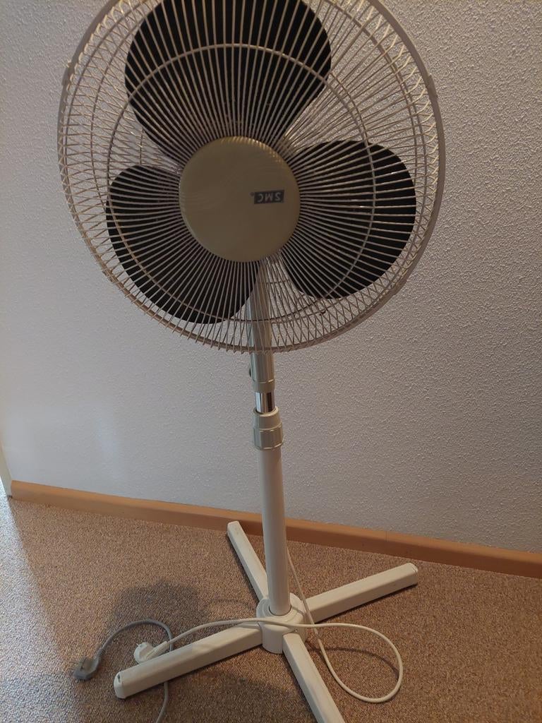 SMC Staande Ventilator - ZGAN, Ophalen, Zo goed als nieuw, Statiefventilator