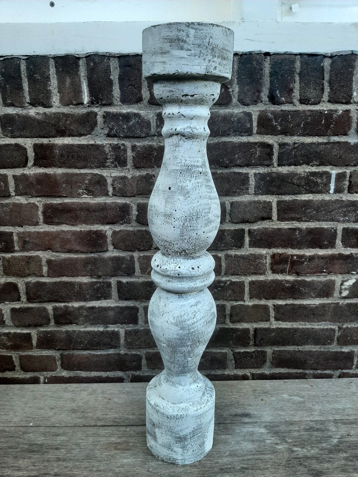 Betonnen baluster pilaar zuil sokkel kolom tuinbeeld beton, Ophalen
