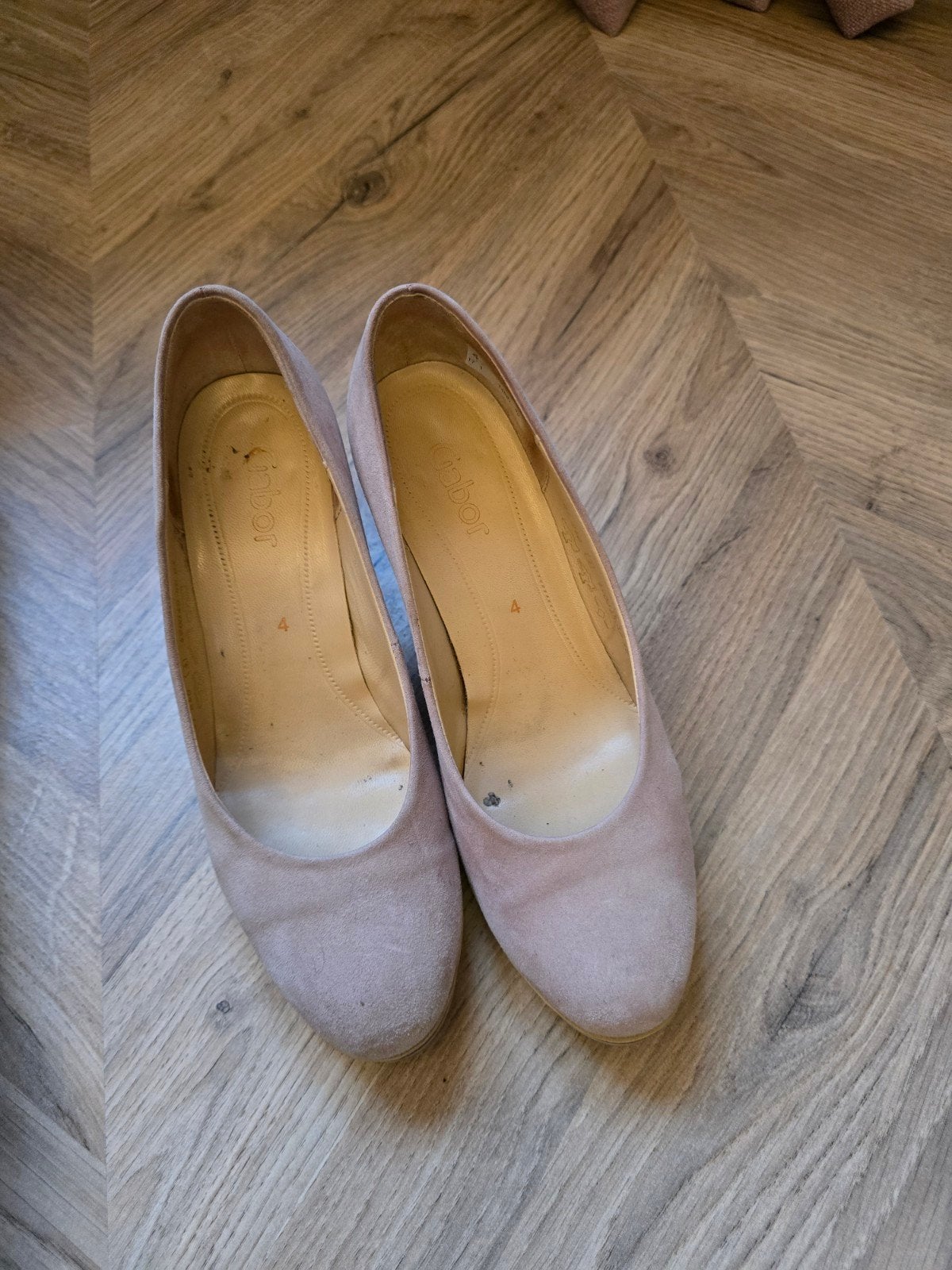 lichtroze pumps van gabor, 37/4, Ophalen of Verzenden, Gedragen, Pumps