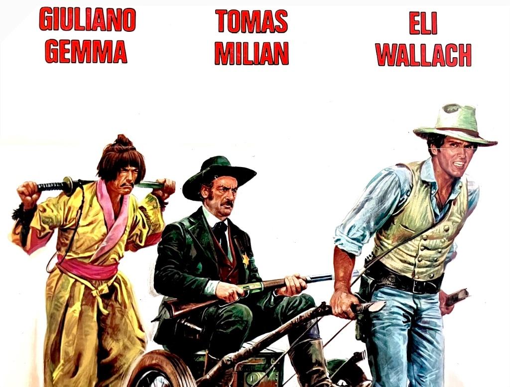 Il Bianco, Il Giallo, Il Nero (1975) - Originele filmposter, Verzenden, A1 t/m A3, Film en Tv, Rechthoekig Staand