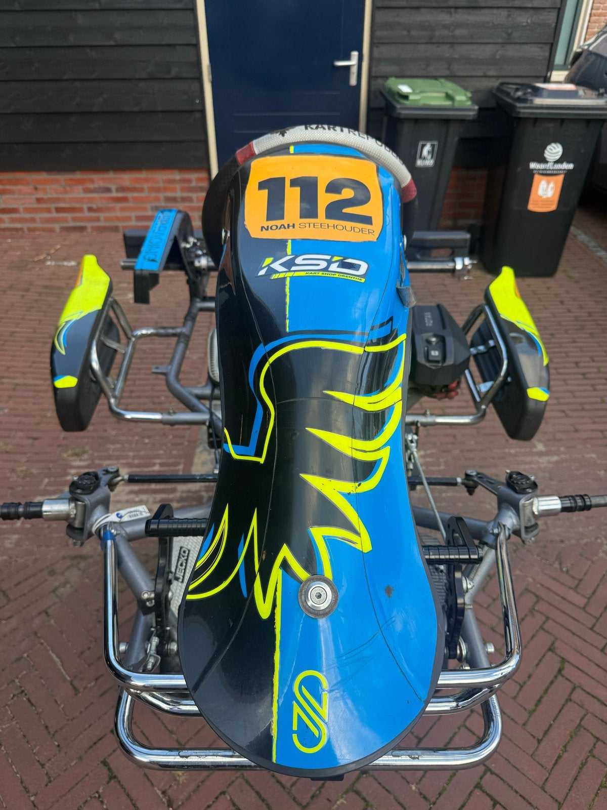 Kart onderdelen: Achteras, fusee, banden en meer, Sport en Fitness, Ophalen, Gebruikt, Onderdelen Kart