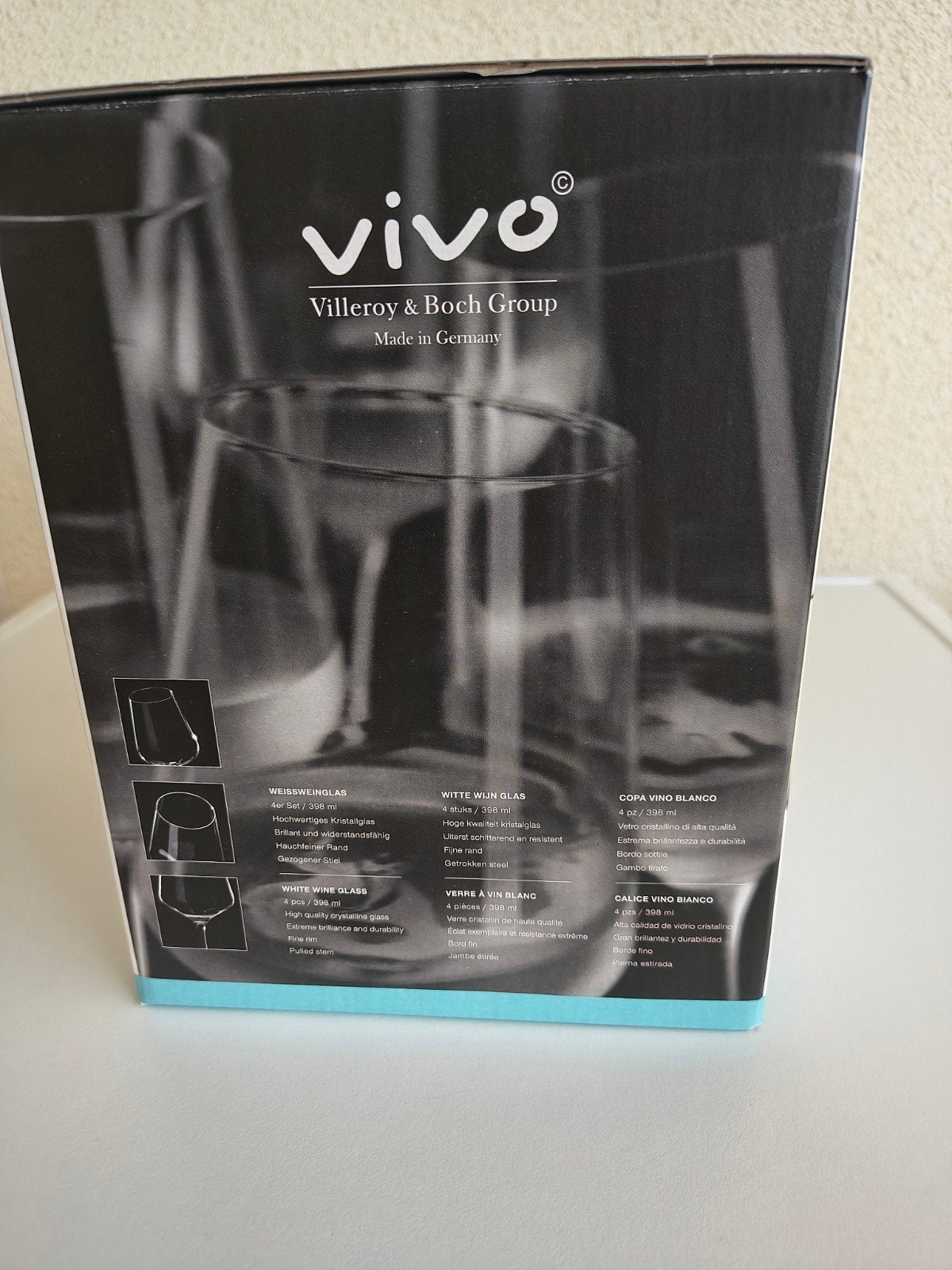 Villeroy & Boch kristallen wijn glazen ,nieuw in doos, Ophalen of Verzenden, Nieuw, Overige typen