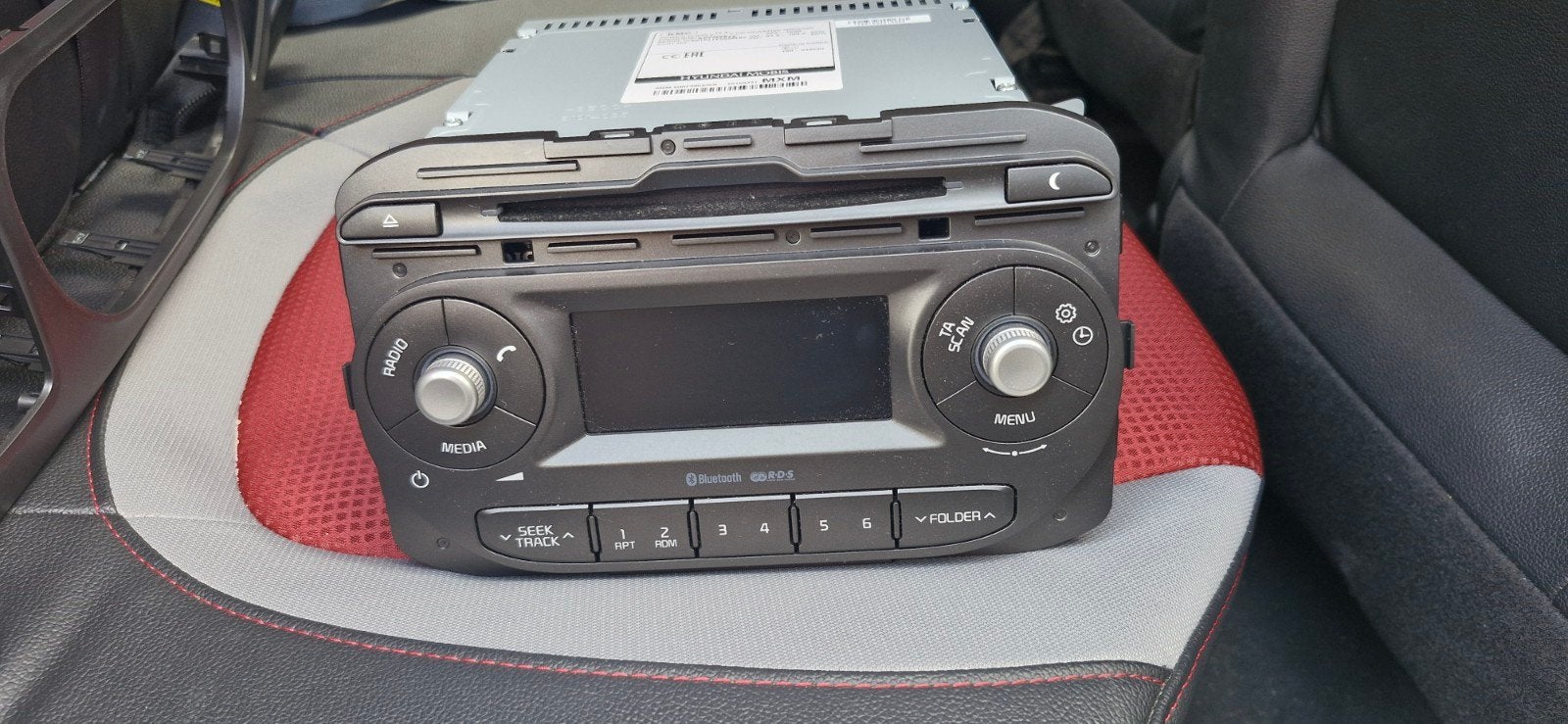 Originele Kia Picanto Radio 2015 met Omlijsting, Ophalen of Verzenden