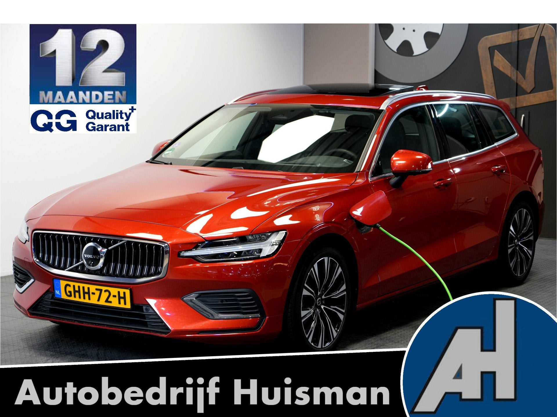Volvo V60 2.0 T6 AWD Plug-in hybrid 293kW/399pk Aut8 Ultra B, Automaat, Dealer onderhouden, Gebruikt, Geïmporteerd