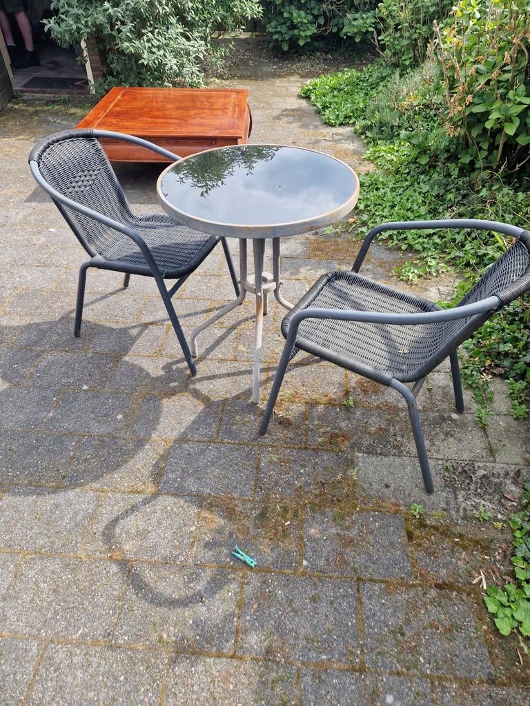 Tuin setje gratis ophalen in Amersfoort, Ophalen, Gebruikt, 2 zitplaatsen