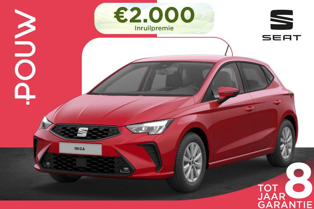 SEAT Ibiza 1.0 EcoTSI 95pk Reference | Digital Cockpit | 15", Voorwielaandrijving, 12 maanden, Stof, 95 pk