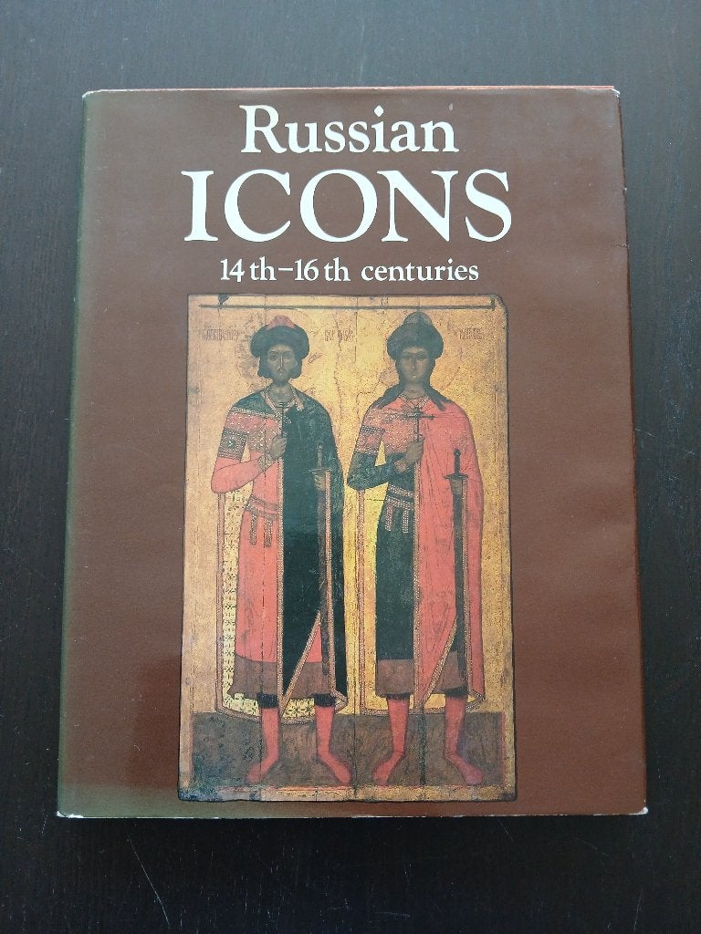 Zeldzaam Russian ICONS 14th-16th centuries 1988 boek, Boeken, Irina Leonidovna Kyzlasova, Schilder- en Tekenkunst, Ophalen, Gelezen