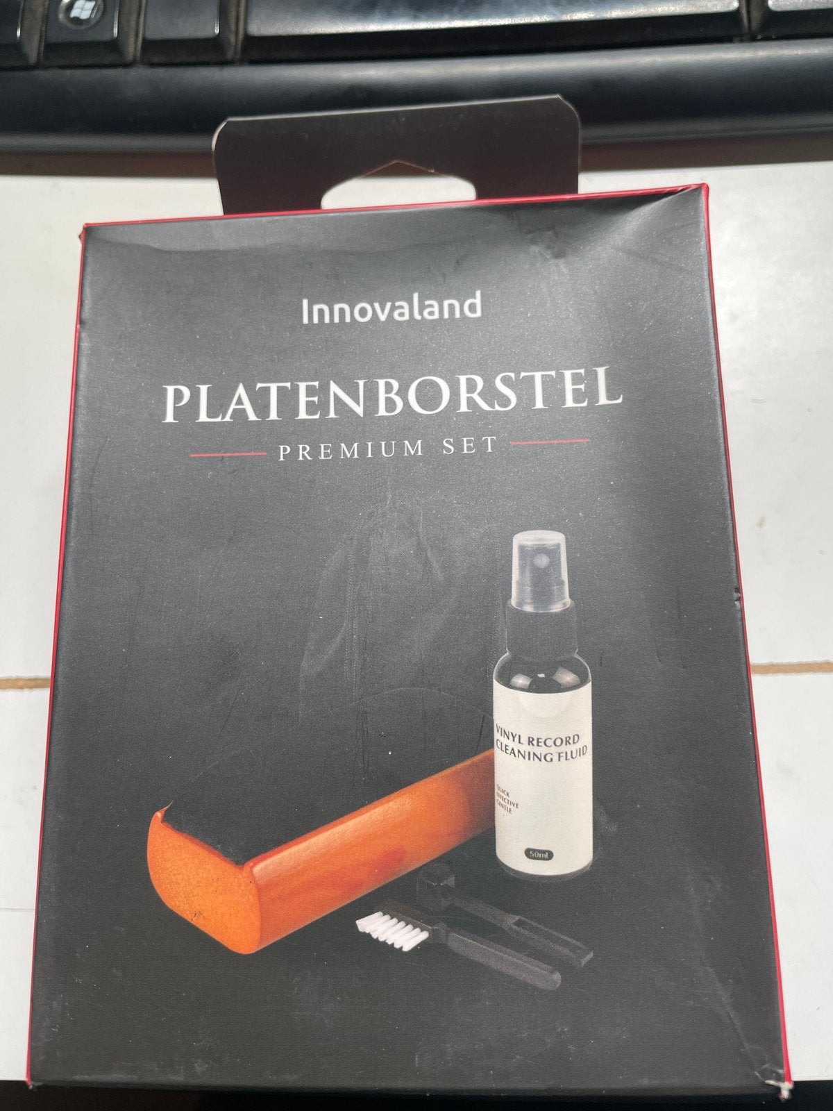 Innovaland Platenborstel Premium Set - Anti-Kras, Ophalen of Verzenden, Nieuw, Platenspeler-onderdeel, Overige merken