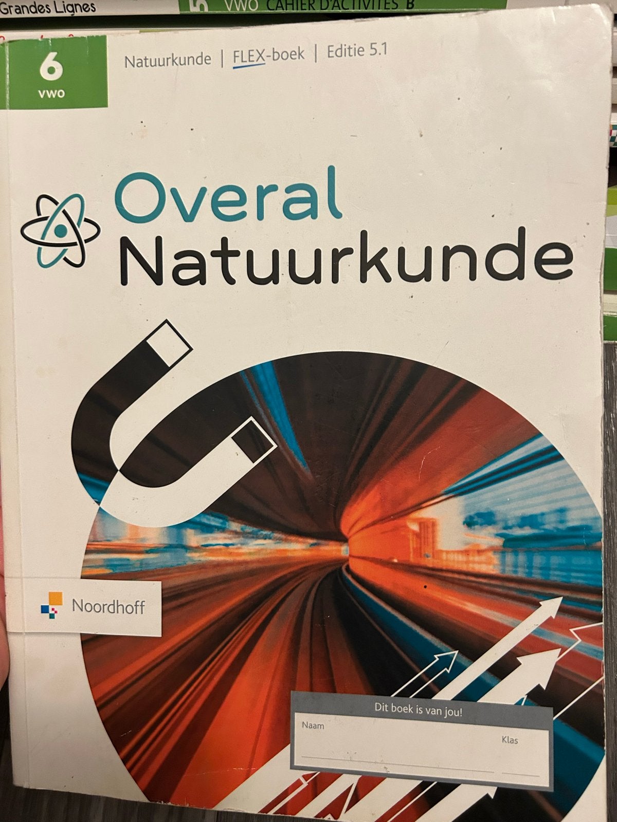 Overal Natuurkunde VWO 4 5 en 6, Ophalen of Verzenden, Gelezen, VWO, Natuurkunde