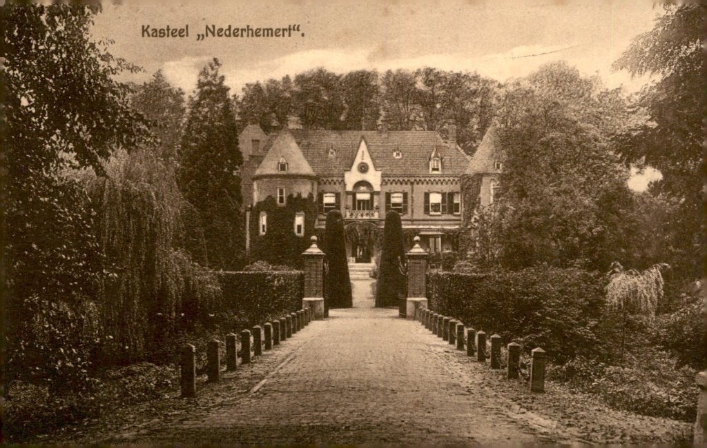 Nederhemert Kasteel Nederhemert # 926, Verzamelen, Ophalen of Verzenden, 1920 tot 1940, Gelopen, Gelderland