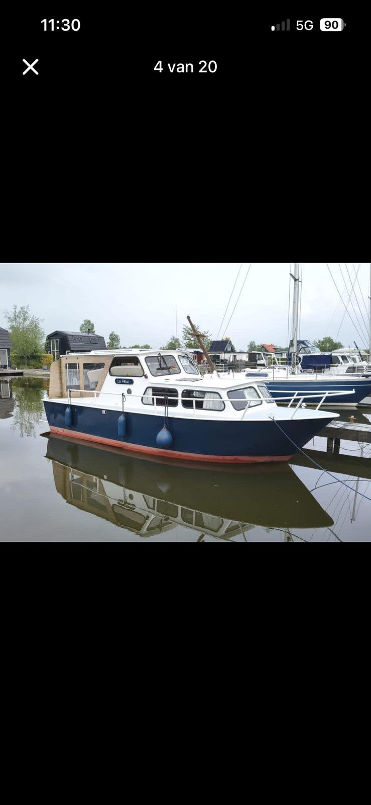 Stalen motorboot van Heckkruiser OK, Overige merken, Gebruikt, Diesel, Kruiser