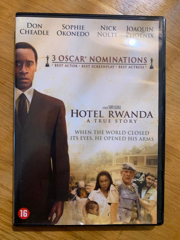 DVD Hotel Rwanda, Vanaf 16 jaar, Ophalen, Gebruikt, Drama