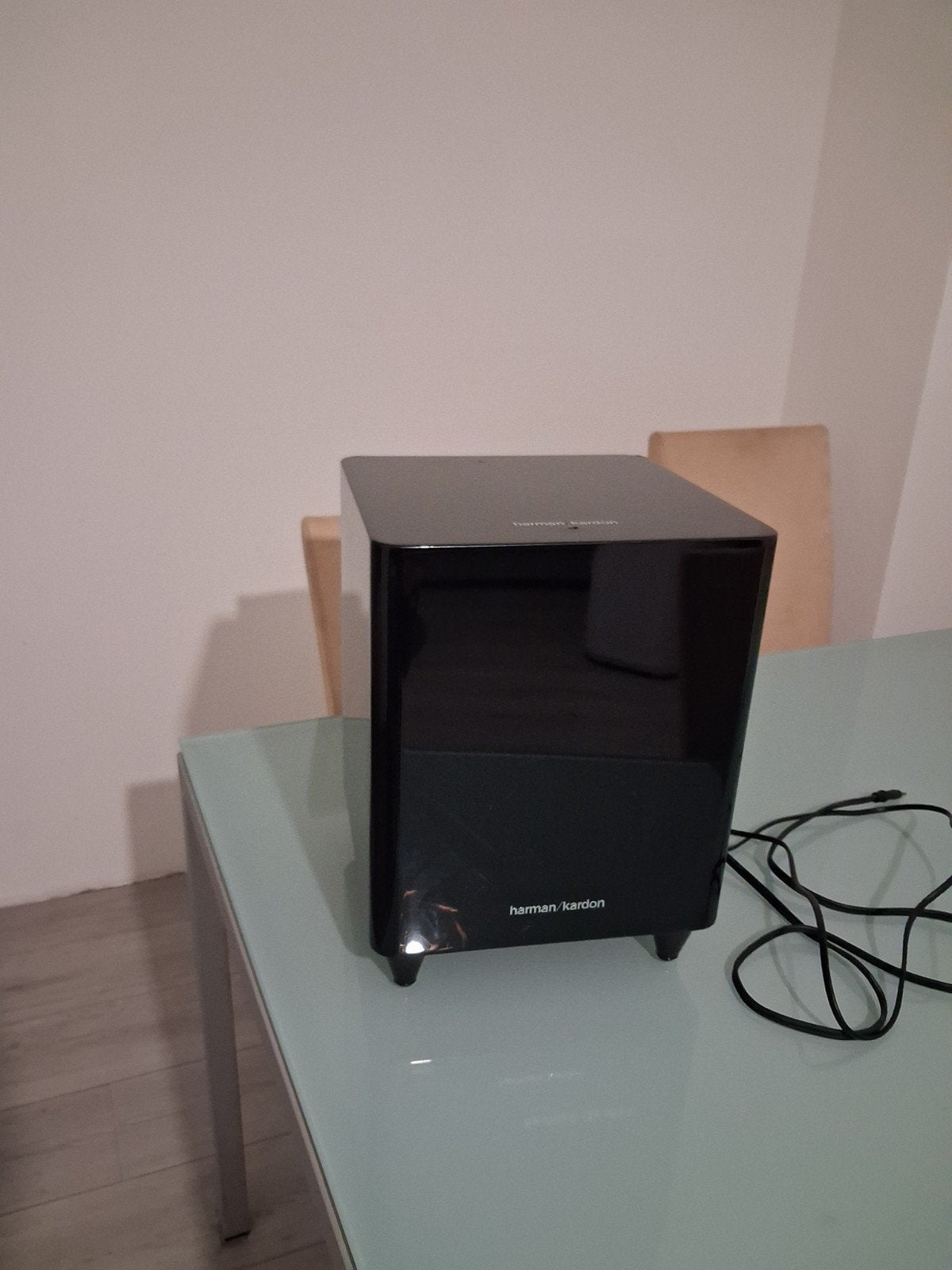 Harman Kardon HKTS210SUB/230 Subwoofer - Krachtig Geluid, Ophalen, Gebruikt, Inclusief kabels, Subwoofer