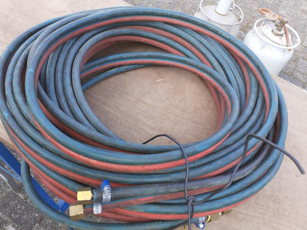 Gas zuurstof slang, Doe-het-zelf en Verbouw, Gereedschap | Lasapparaten, Ophalen, 250 ampère of meer, Overige typen