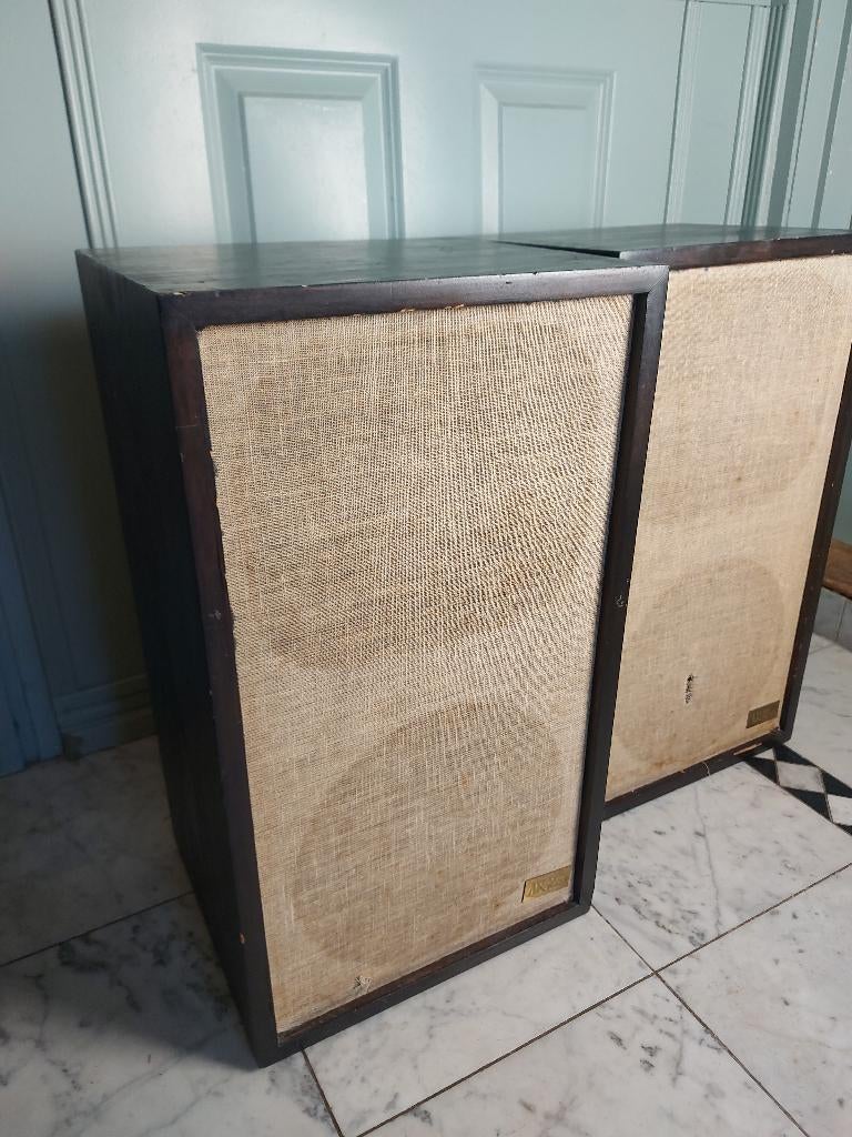 Acoustic Research AR-2ax speakers, Gebruikt, 120 watt of meer, Front, Rear of Stereo speakers, Ophalen