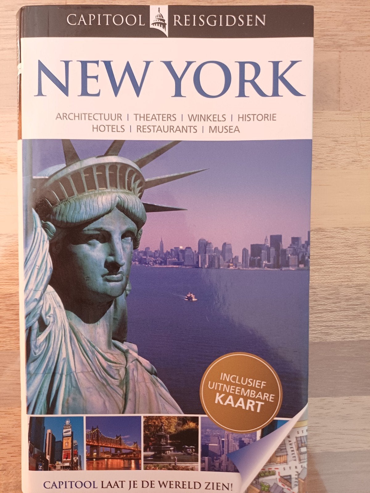 Lester Brooks - New York Capitool reisgids, Capitool, Ophalen of Verzenden, Zo goed als nieuw, Reisgids of -boek