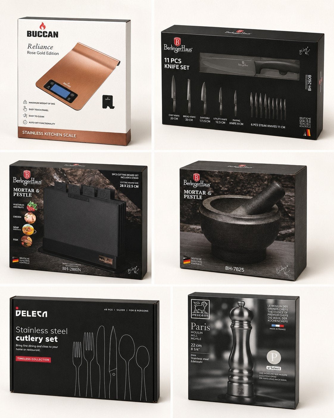 Diverse Keukenaccessoires en Opbergers - Nieuw, Ophalen, Overige typen, Hout, Nieuw