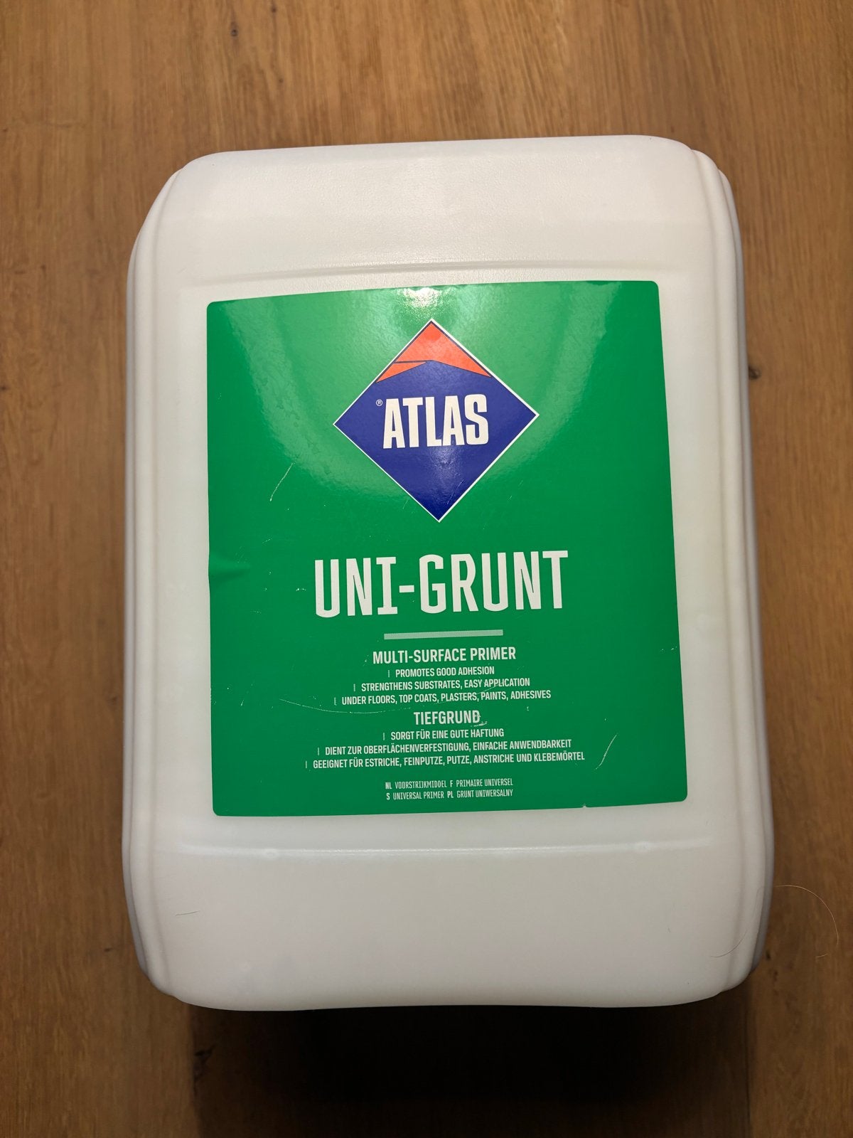 Nieuwe Atlas Uni-Grunt Multi-Surface Primer Voorstrijk, 10 tot 15 liter, Ophalen, Nieuw, Verf