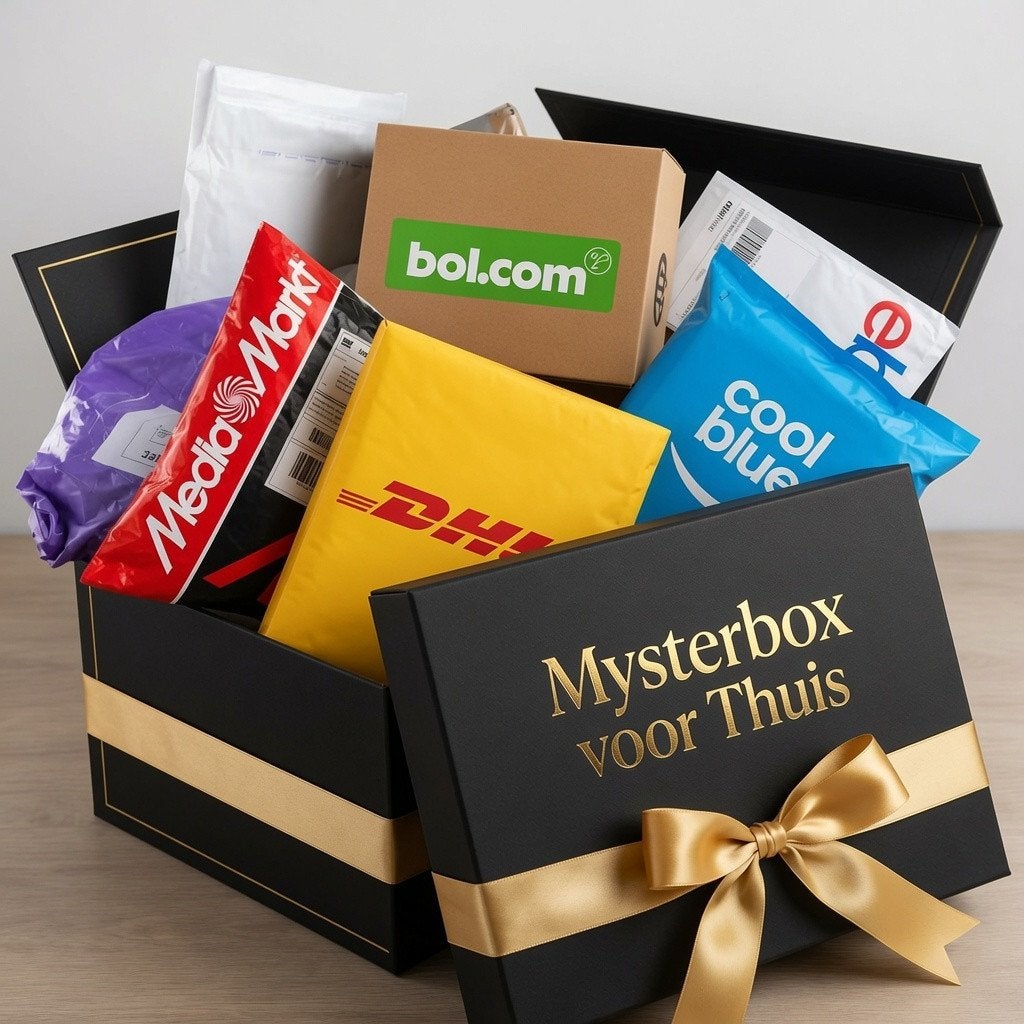 Mysterbox voor Thuis – Verrassingsbox met echte pakketten, Verzenden, Nieuw