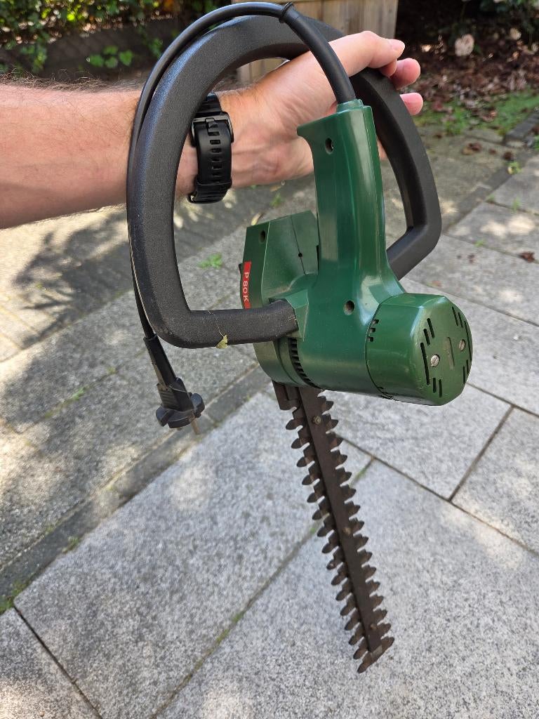 Elektrische heggenschaar, Tuin en Terras, Heggenscharen, Ophalen, Gebruikt, Elektrisch, BOSCH