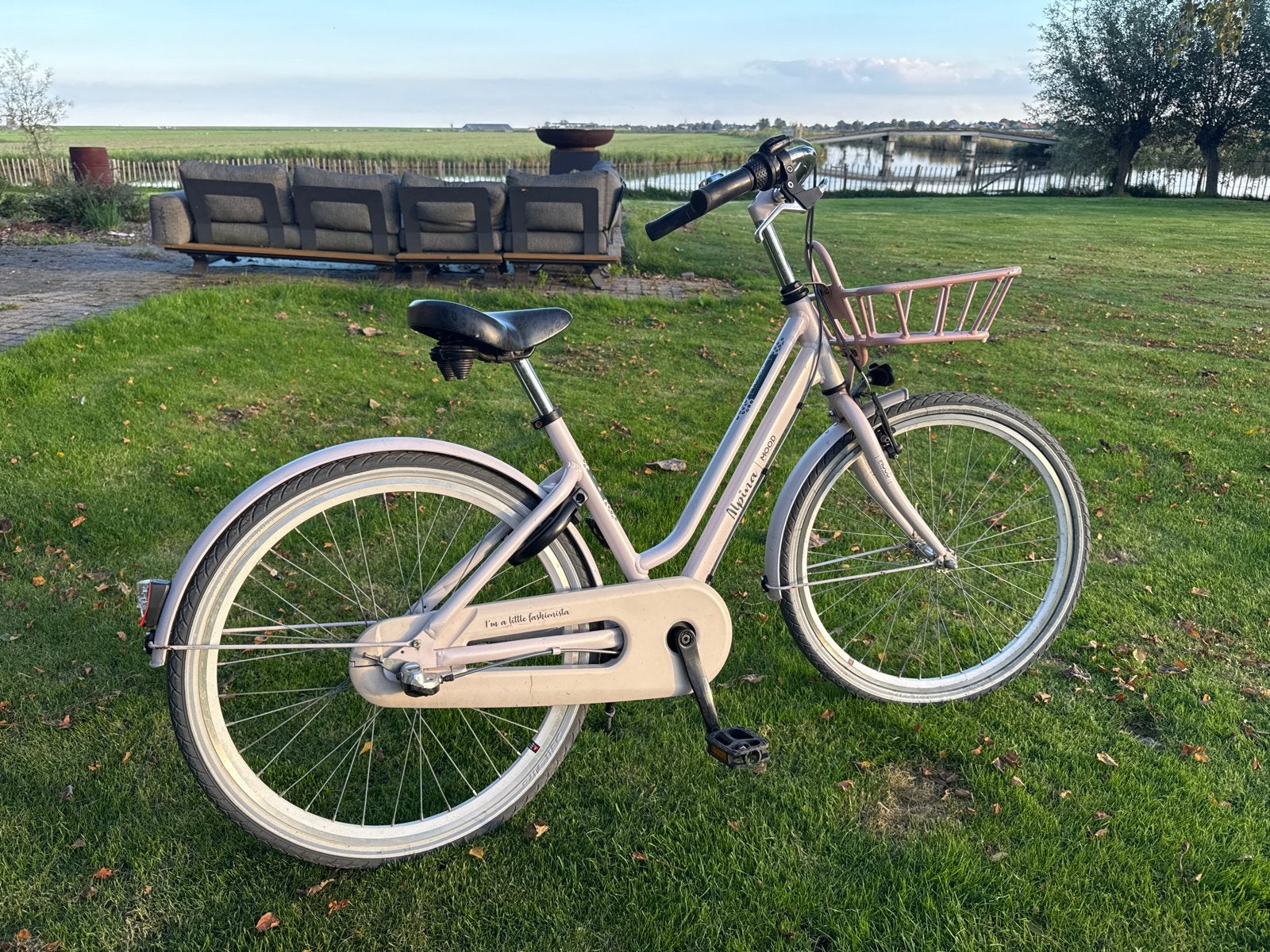 Alpina Mood 24 inch meisjesfiets, Terugtraprem, Versnellingen, Ophalen of Verzenden, Gebruikt