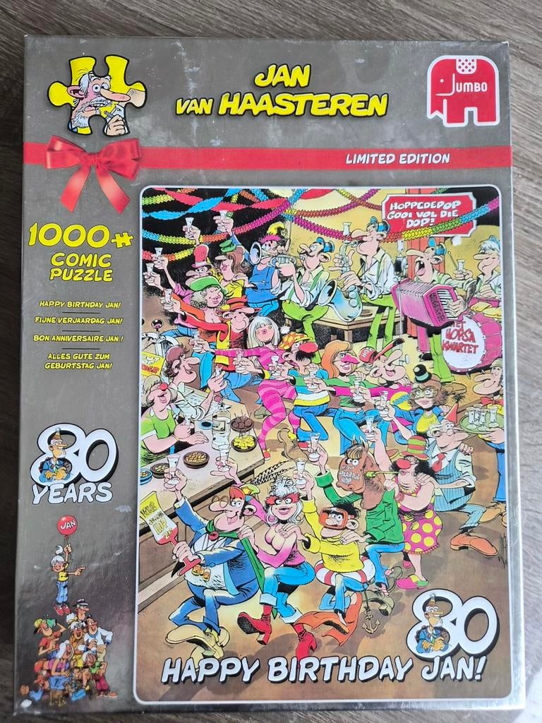 Jan van Haasteren Fijne verjaardag Jan! 1000, Ophalen, Gebruikt