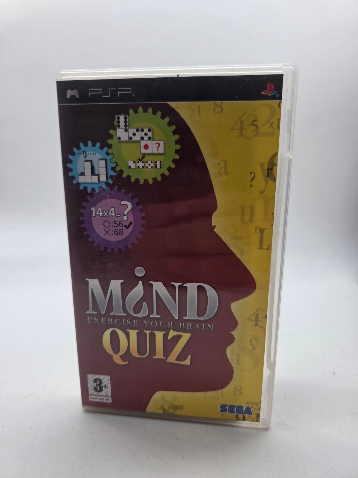 Mind Quiz - Exercise Your Brain PSP, Puzzel en Educatief, 1 speler, Ophalen of Verzenden, Zo goed als nieuw