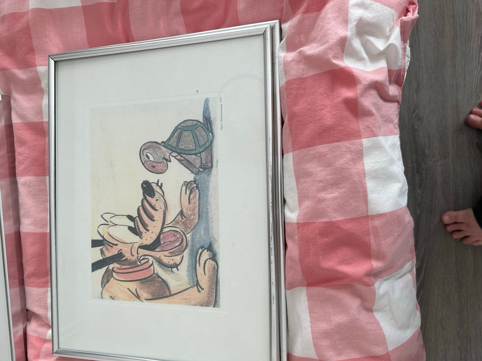 Disney Prenten uit Disneyland Parijs - Diverse Figuren, Ophalen of Verzenden, Mickey Mouse, Gebruikt, Plaatje of Poster