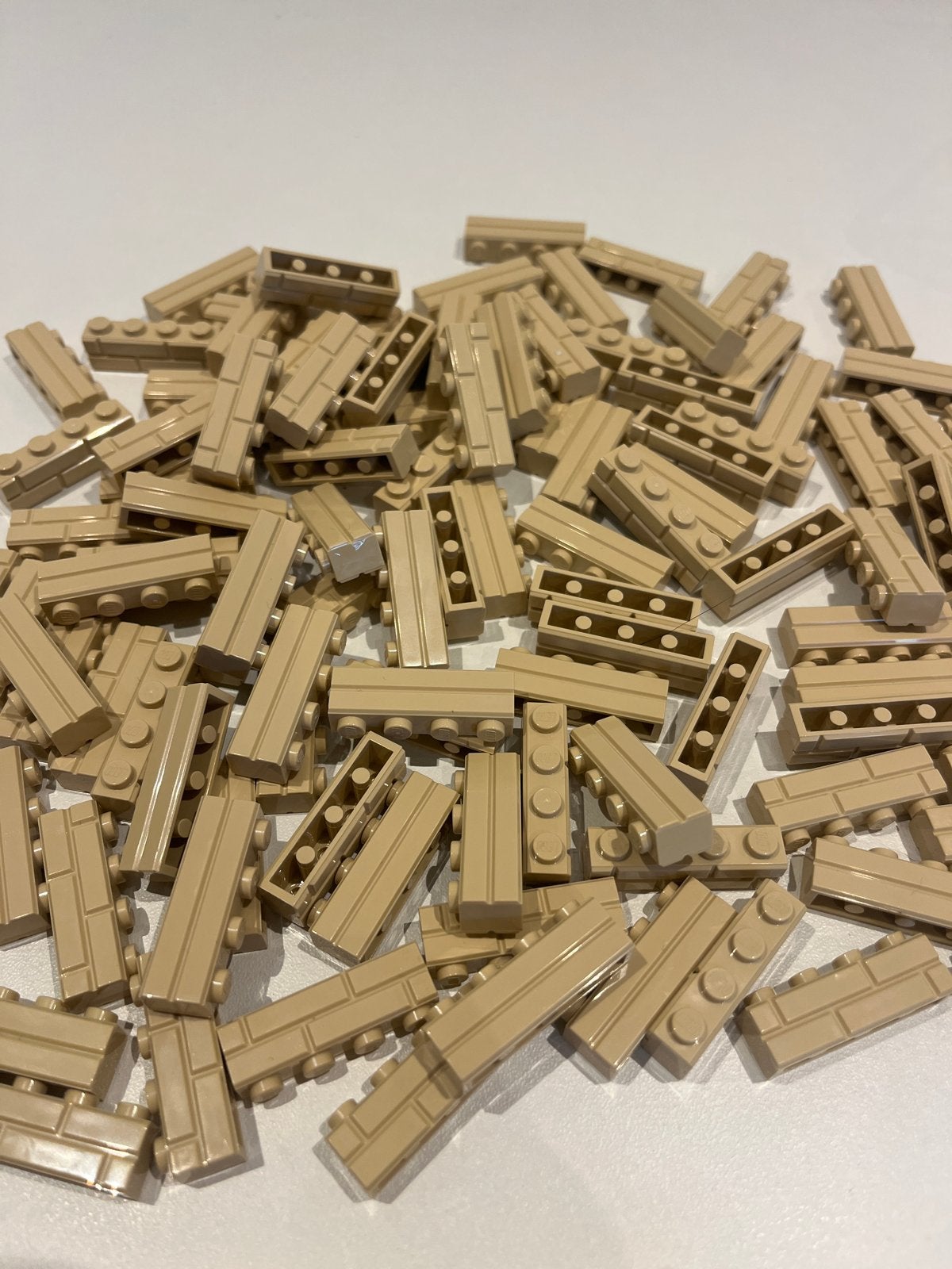 Lego steengroeve stenen tan - 50 stuks nieuw, Ophalen of Verzenden, Nieuw