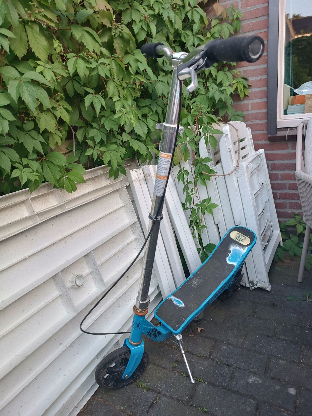 Rockboard step - Blauw, gebruikt, Fietsen en Brommers, Steps, Ophalen, Gebruikt, Gewone step, Rockboard