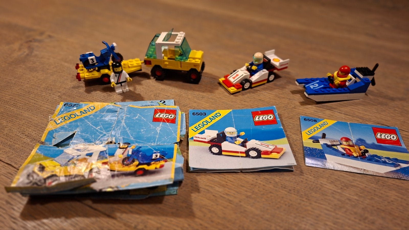 Lego 6677  6503  6508, Ophalen of Verzenden