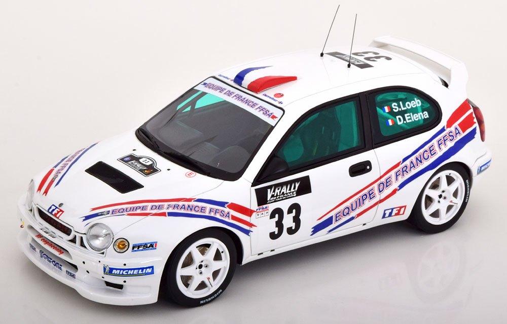 OttoMobile 1:18 Toyota Corolla WRC No.33, Tour de Corse Loeb, Hobby en Vrije tijd, Modelauto's | 1:18, Ophalen of Verzenden, Nieuw