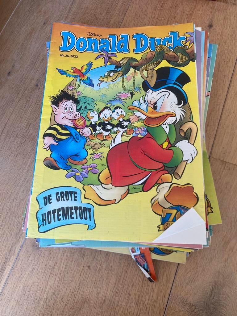 Donald duck jaargang 2022, Boeken, Complete serie of reeks, Ophalen, Zo goed als nieuw, Europa
