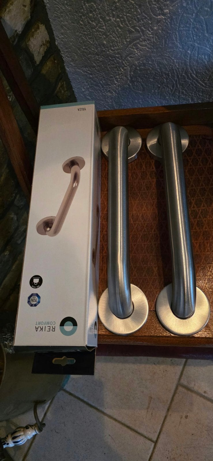 3 wandbeugels 30 cm, Ophalen