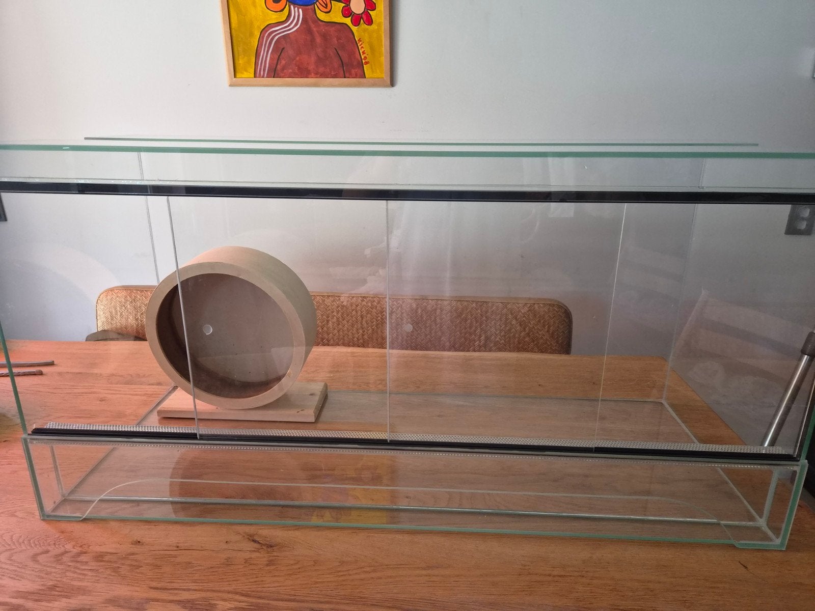 terrarium 100x40x50 glas, Ophalen