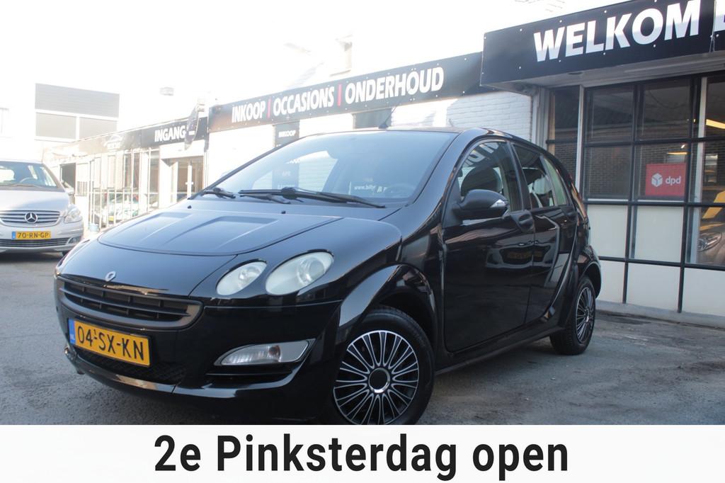 Smart Forfour 1.0 Spring Edition III, Auto's, Smart, Voorwielaandrijving, Stof, Zwart, Origineel Nederlands