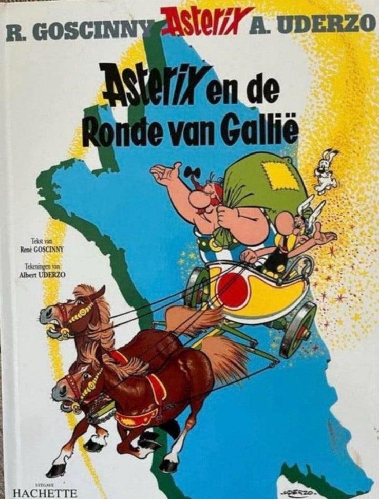 Asterix en de Ronde van Gallië - René Goscinny, Boeken, Eén stripboek, Ophalen of Verzenden, Gelezen