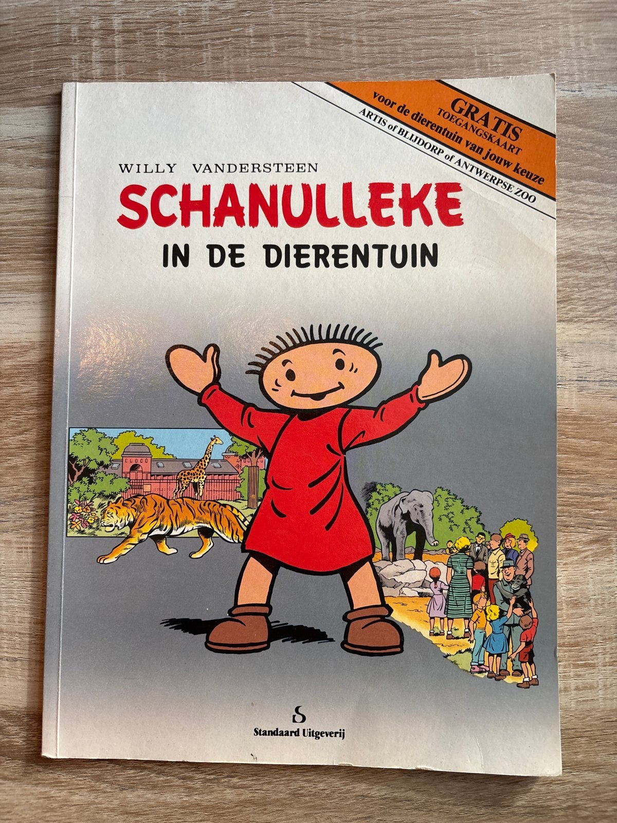 Schannulleke in de Dierentuin - Willy Vandersteen, Boeken, Eén stripboek, Ophalen of Verzenden, Gelezen