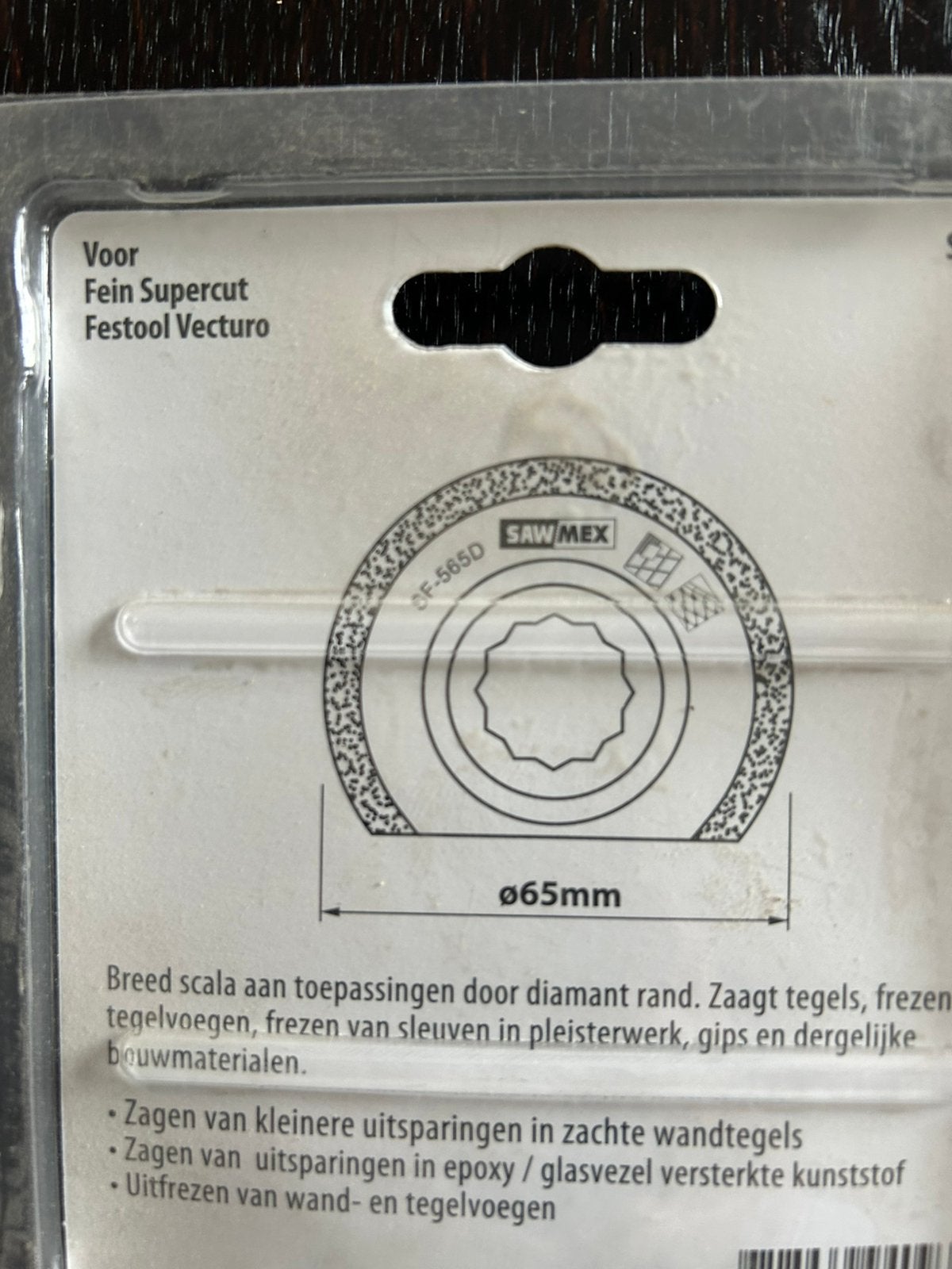 Festool fein Diamand en hardmetaal segment zaagblad, Ophalen of Verzenden, Zo goed als nieuw, Overige typen