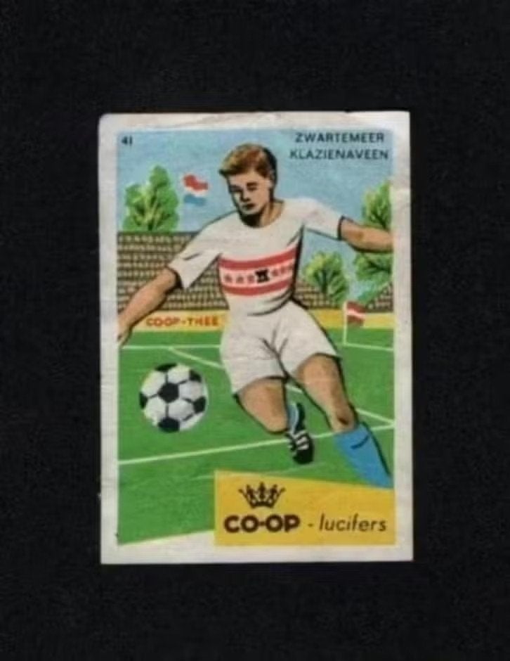 Lucifermerk Zwartemeer Klazienaveen Voetbal Jaren 60., Ophalen of Verzenden, Zo goed als nieuw