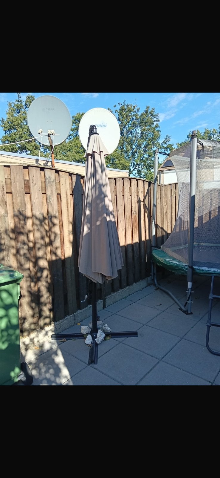 Nieuw parasol!, Ophalen, Zo goed als nieuw