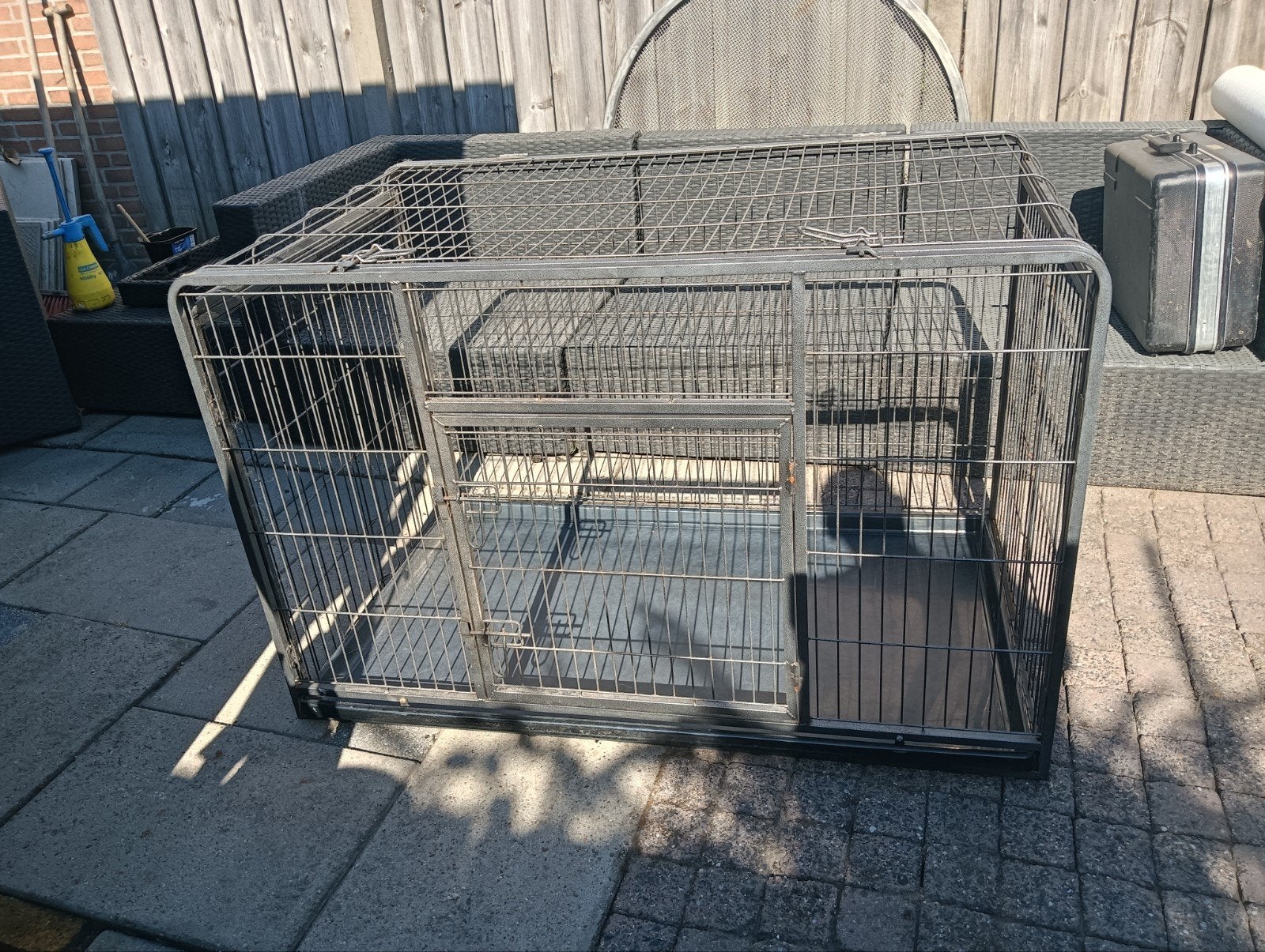 hondenbench groot, Ophalen, Gebruikt, 75 tot 110 cm, 65 tot 100 cm