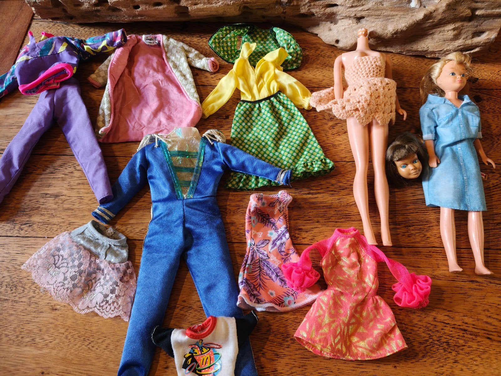 Vintage Barbie en Skipper kleding en accessoires, Ophalen of Verzenden, Gebruikt, Meisje