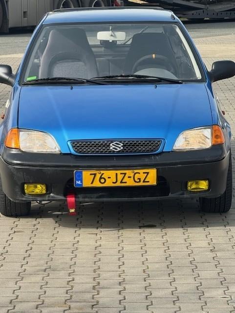 Suzuki Swift 1.0 2002 Blauw, Auto's, Voorwielaandrijving, 18 €/maand, Blauw, Swift