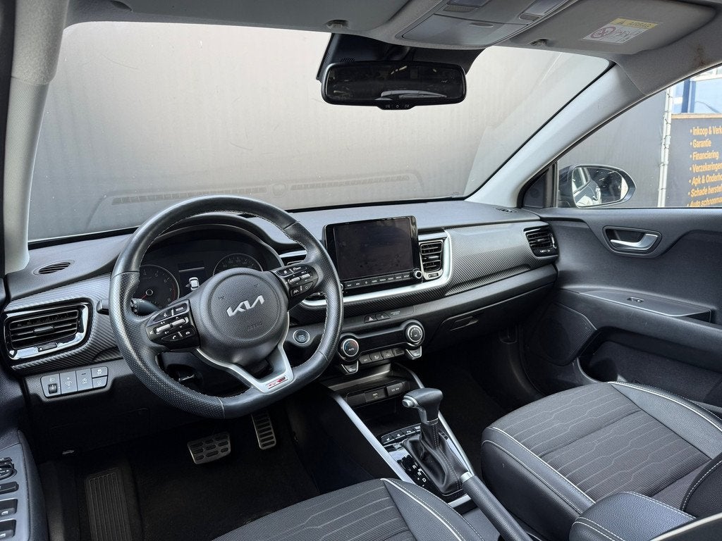Kia Stonic 1.0 T-GDi MHEV GT-PlusLine|Automaat|Carplay, Auto's, Kia, 1160 kg, 450 kg, Gebruikt, Zwart